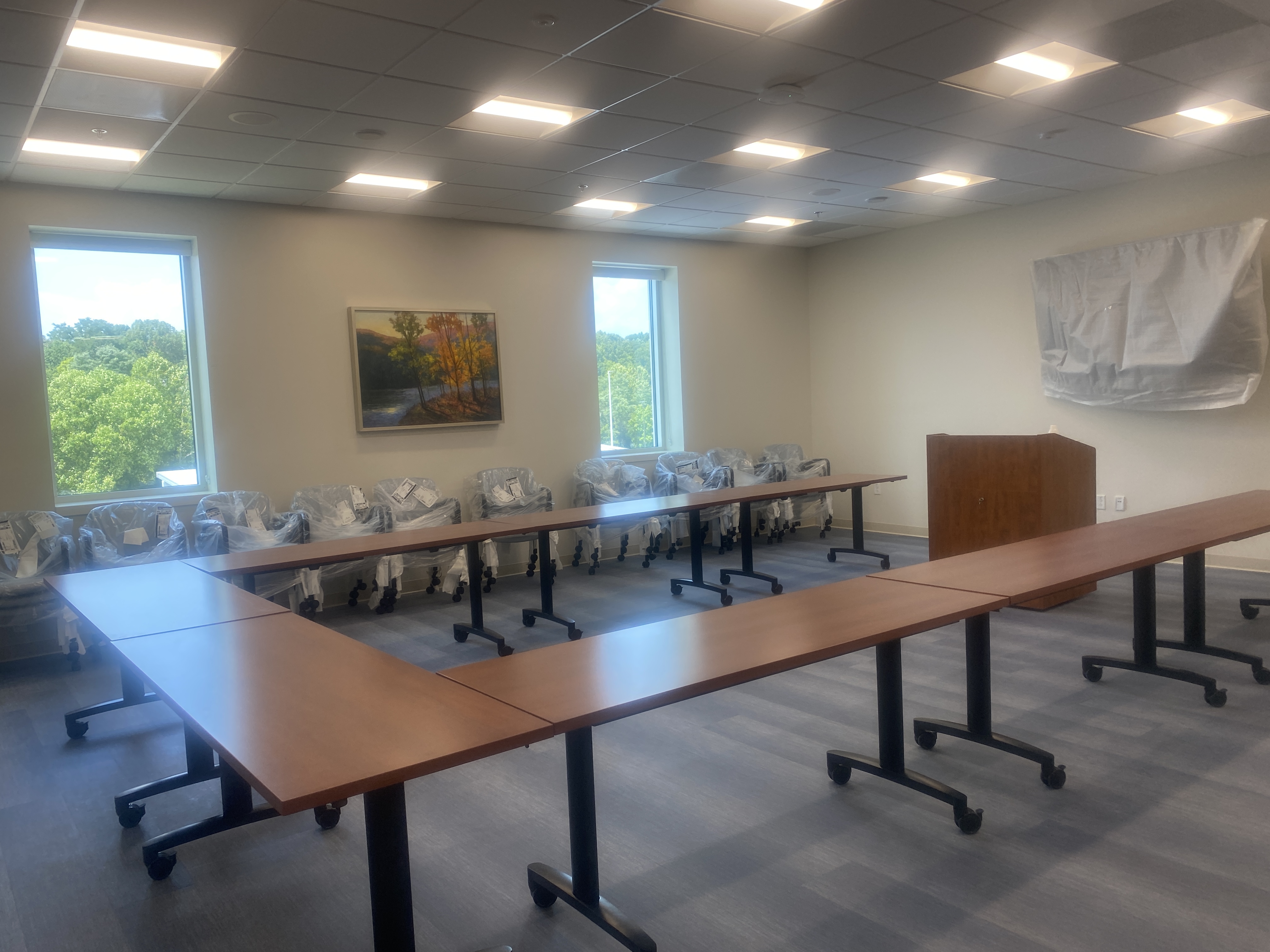 Conference room, August 2021