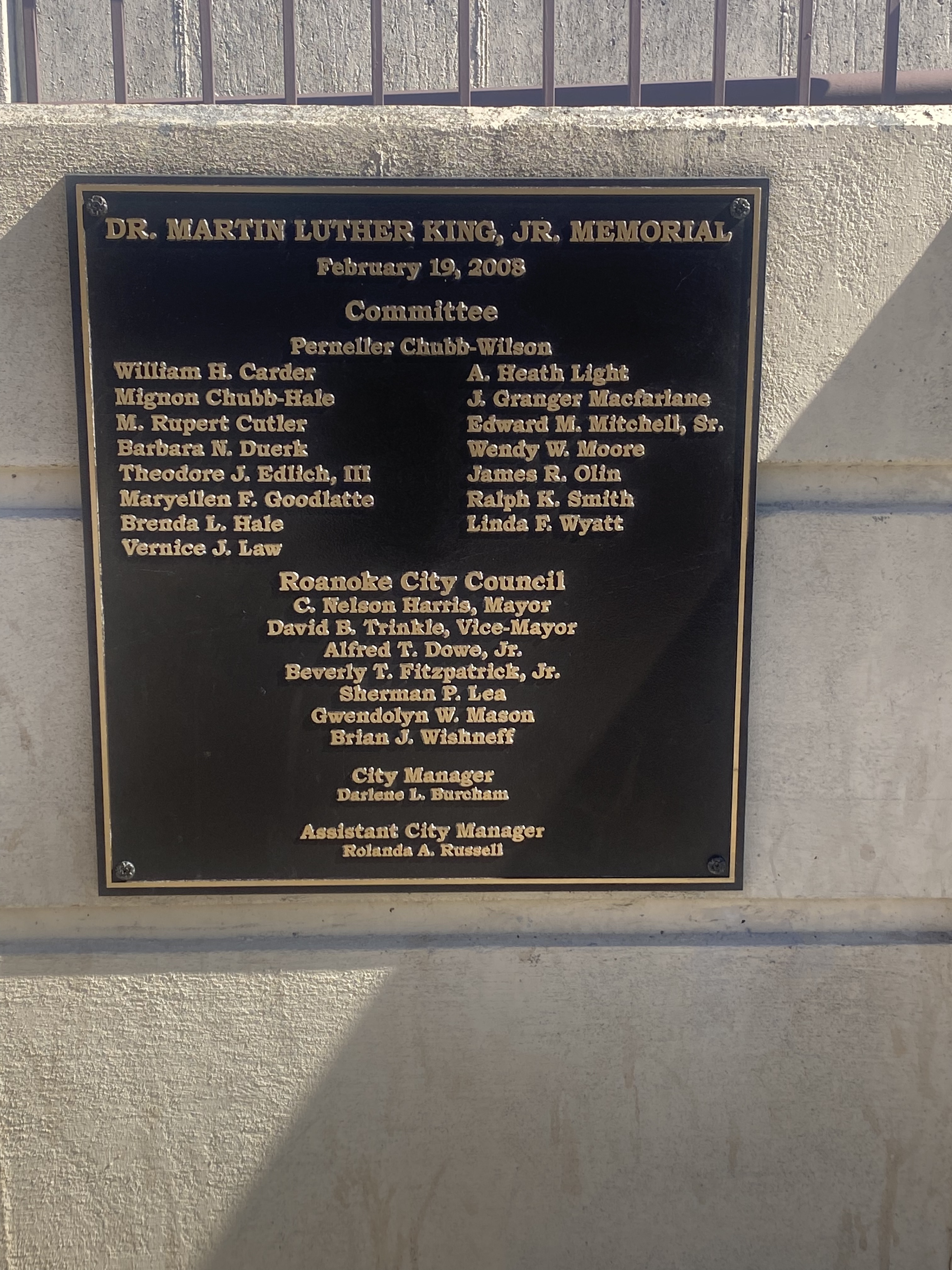 Martin Luther King, Jr. memorial