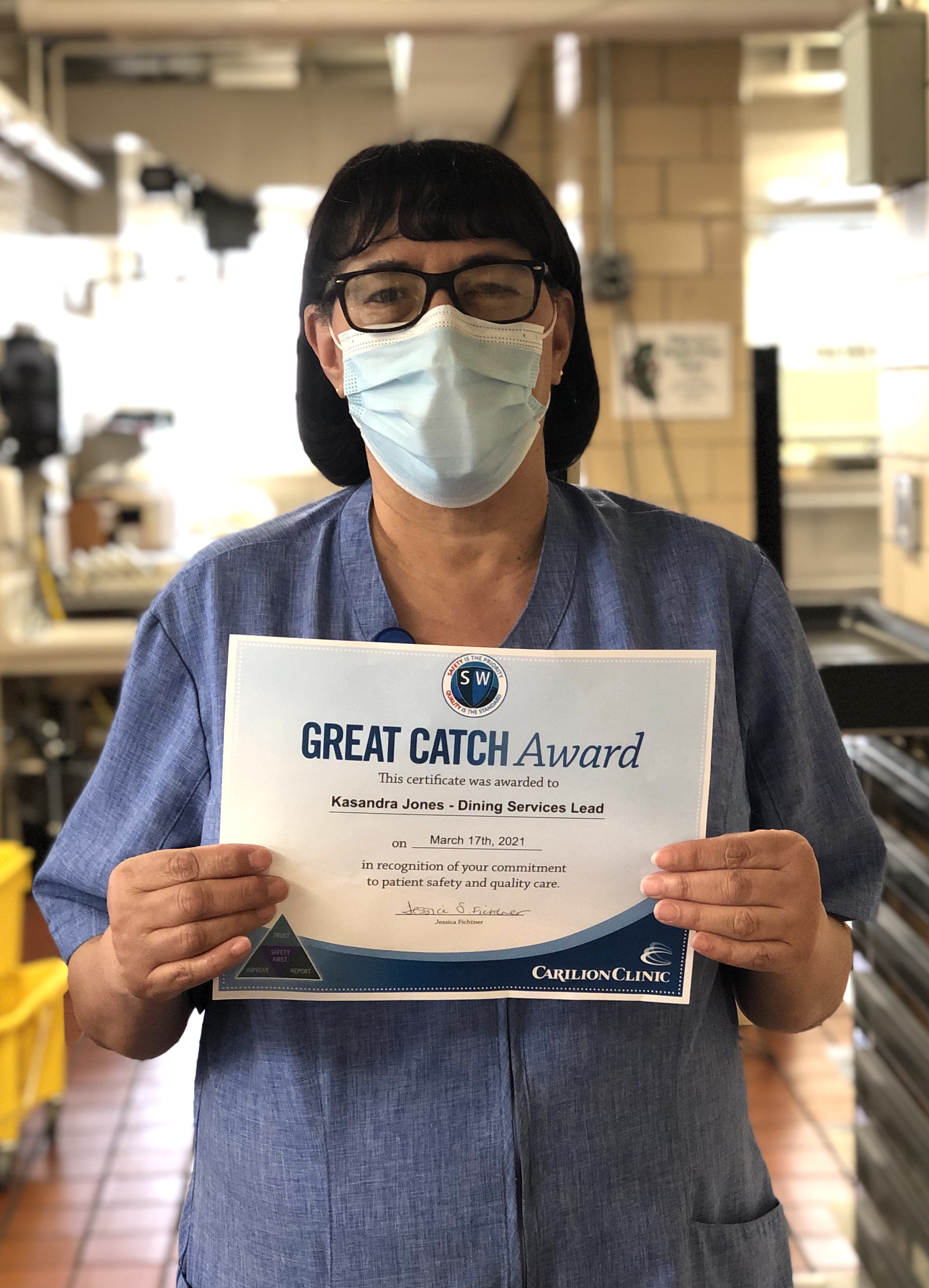 Kasandra Jones, Dining Services – CFMH
