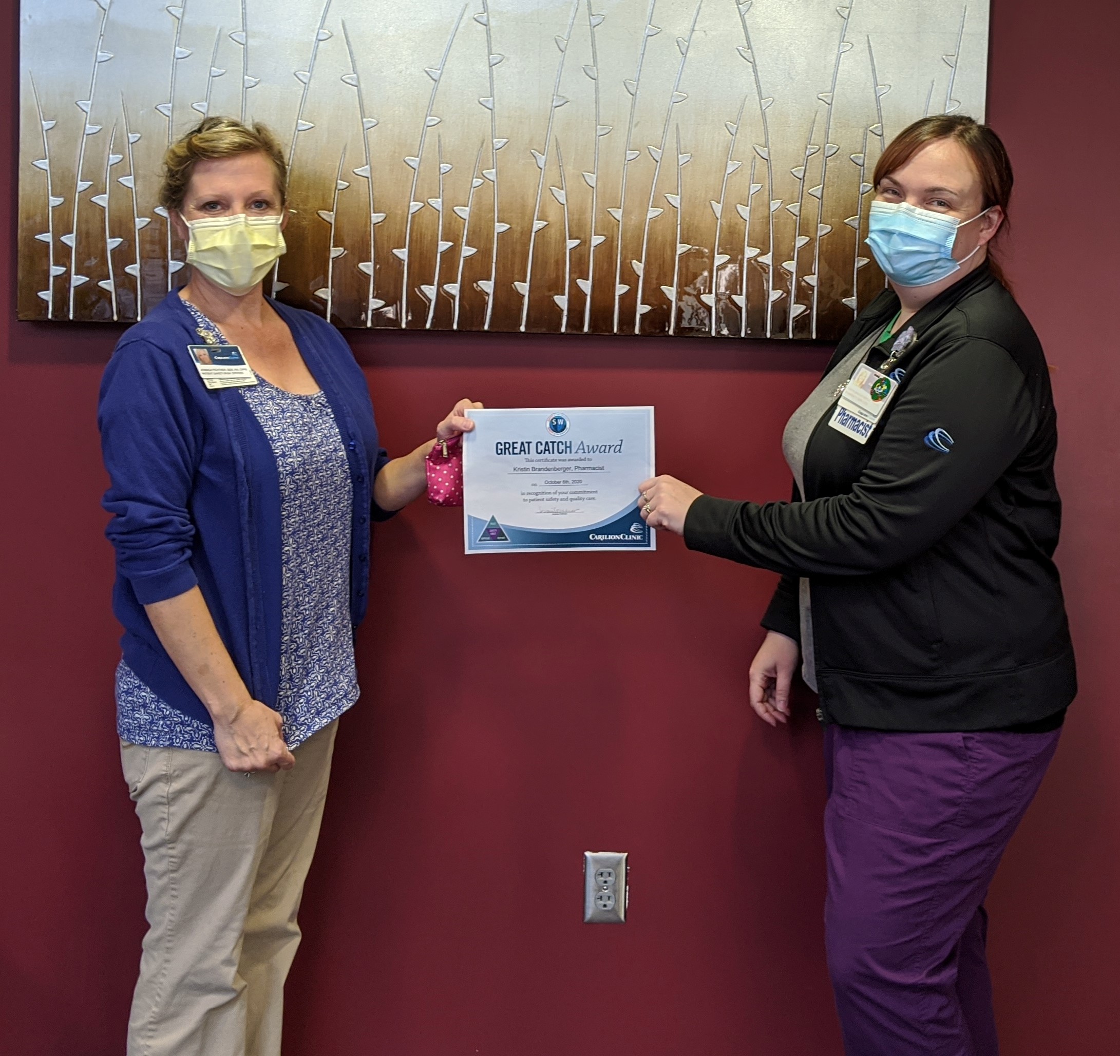 Kristin Brandenberger, Pharmacy – CFMH