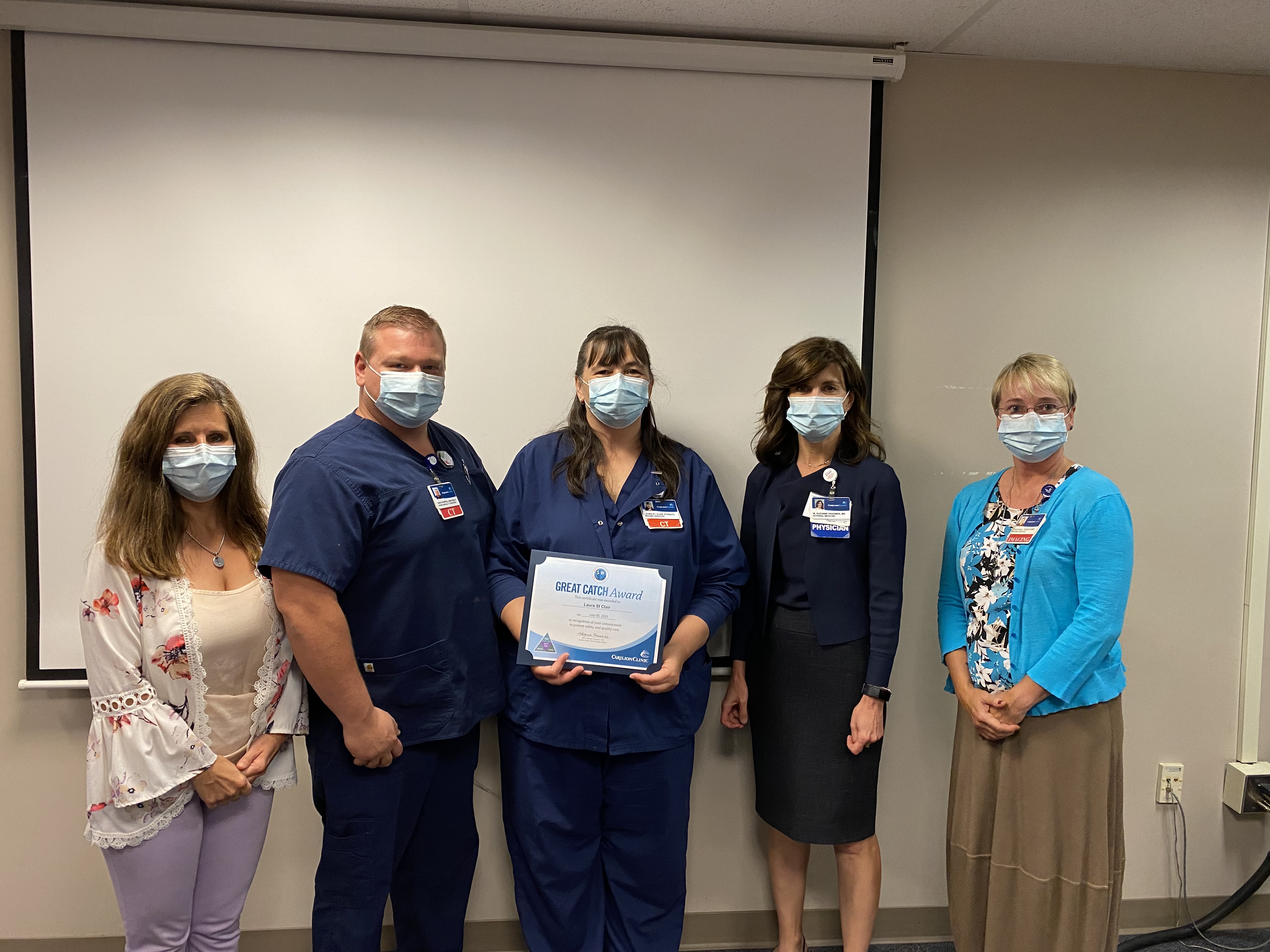 Laura St Clair, CT technologist, CT – CRMH
