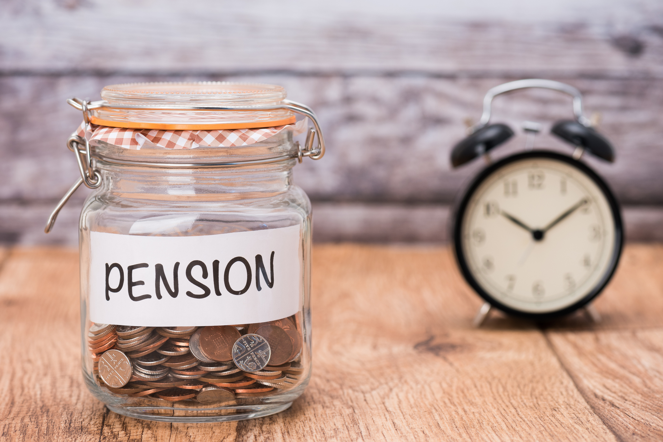 pension jar banner picture