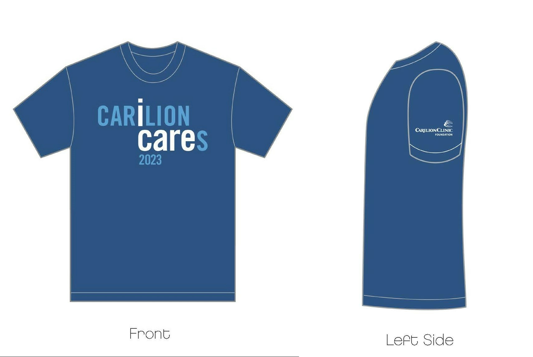 Carilion Cares, I Care T-shirt