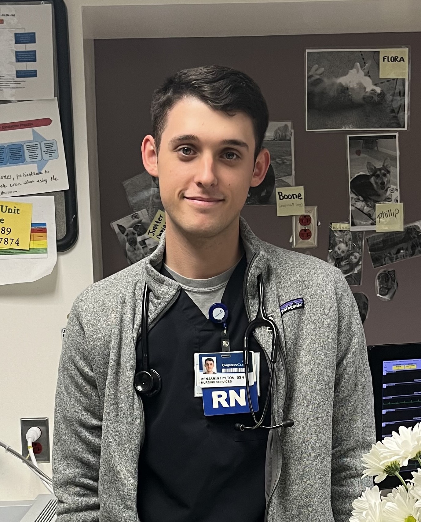 Ben Hylton received a DAISY Award.