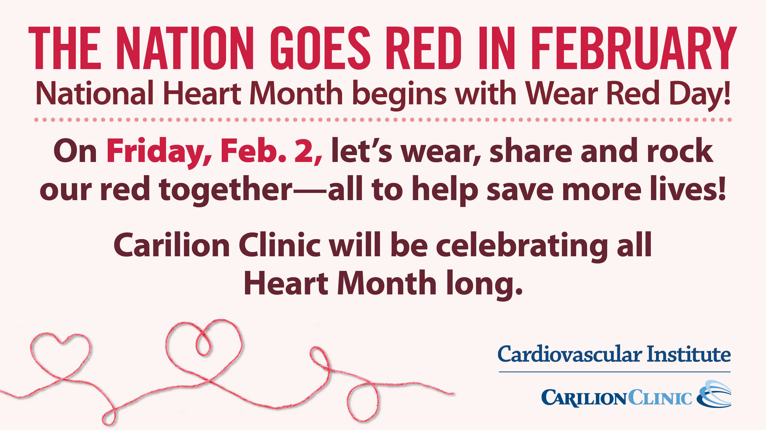 Go Red Carilion