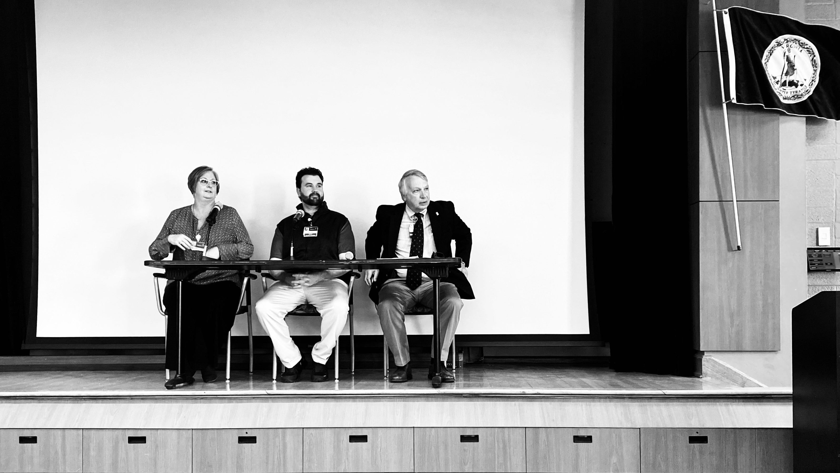 10th Anniversary Panelists: Neely Conner, M.S.W., Micah Massei, M.S.W., and Charles Schleupner, M.D.