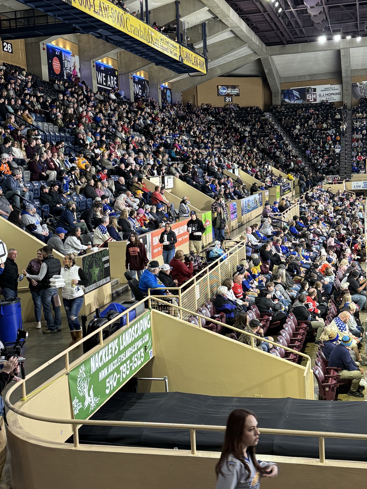 Packed house at the Berglund Center