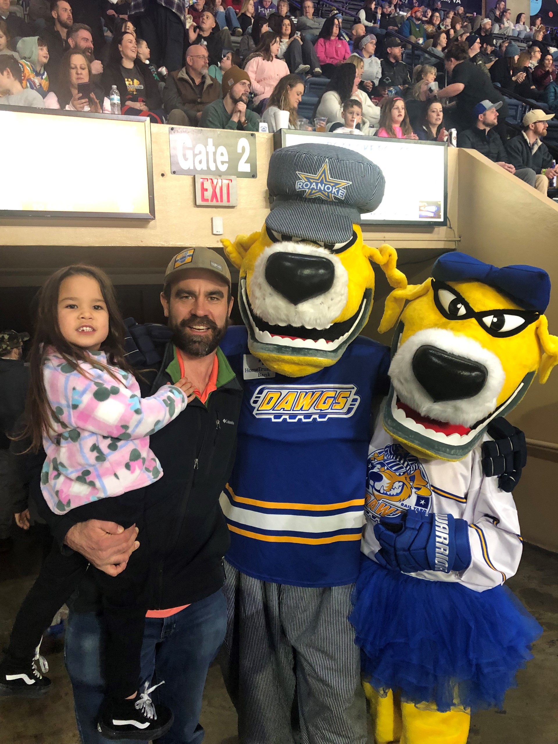 Family fun with the Dawgs