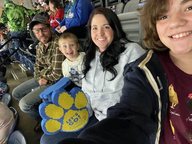Family fun with the Dawgs
