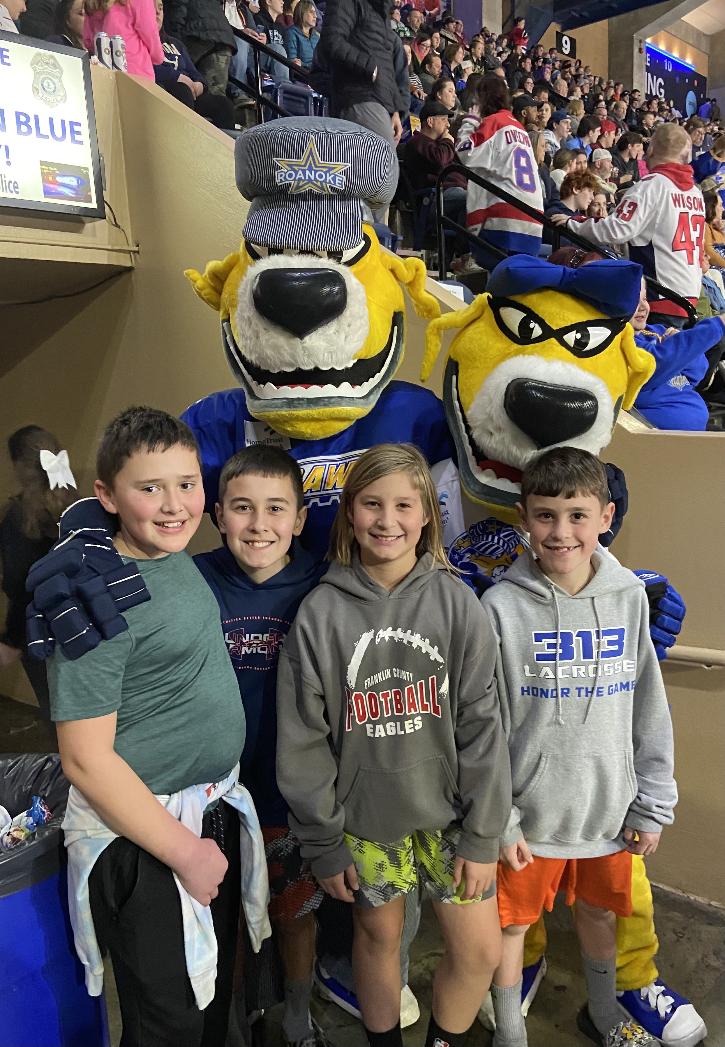 Family fun with the Dawgs
