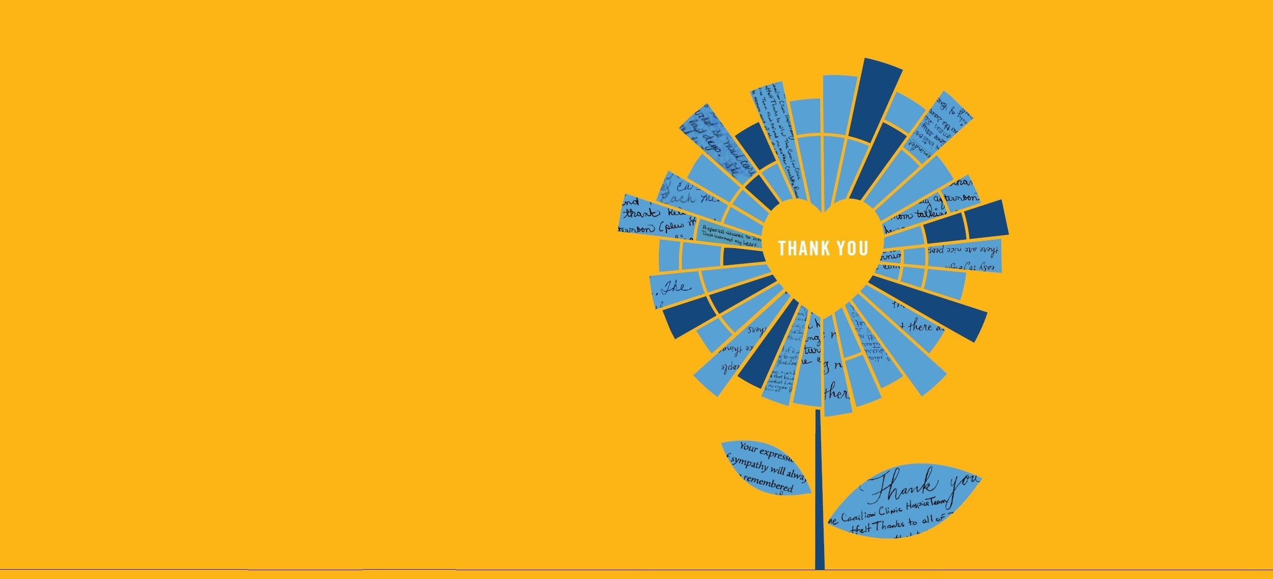 illustration of gratitude flower from Carilion Foundation Philanthropy Report