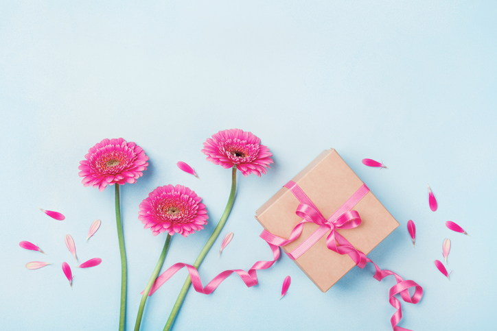 flowers and presents