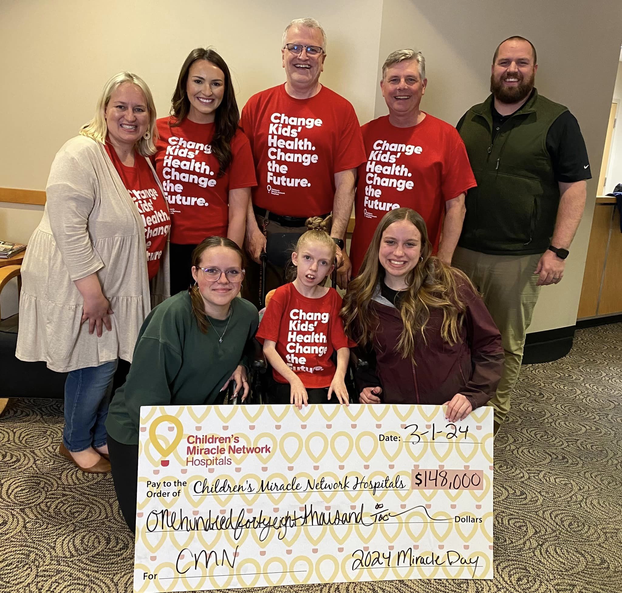 The 2024 Q99 Miracle Day radio event raised $148,000 for Carilion Children's! 