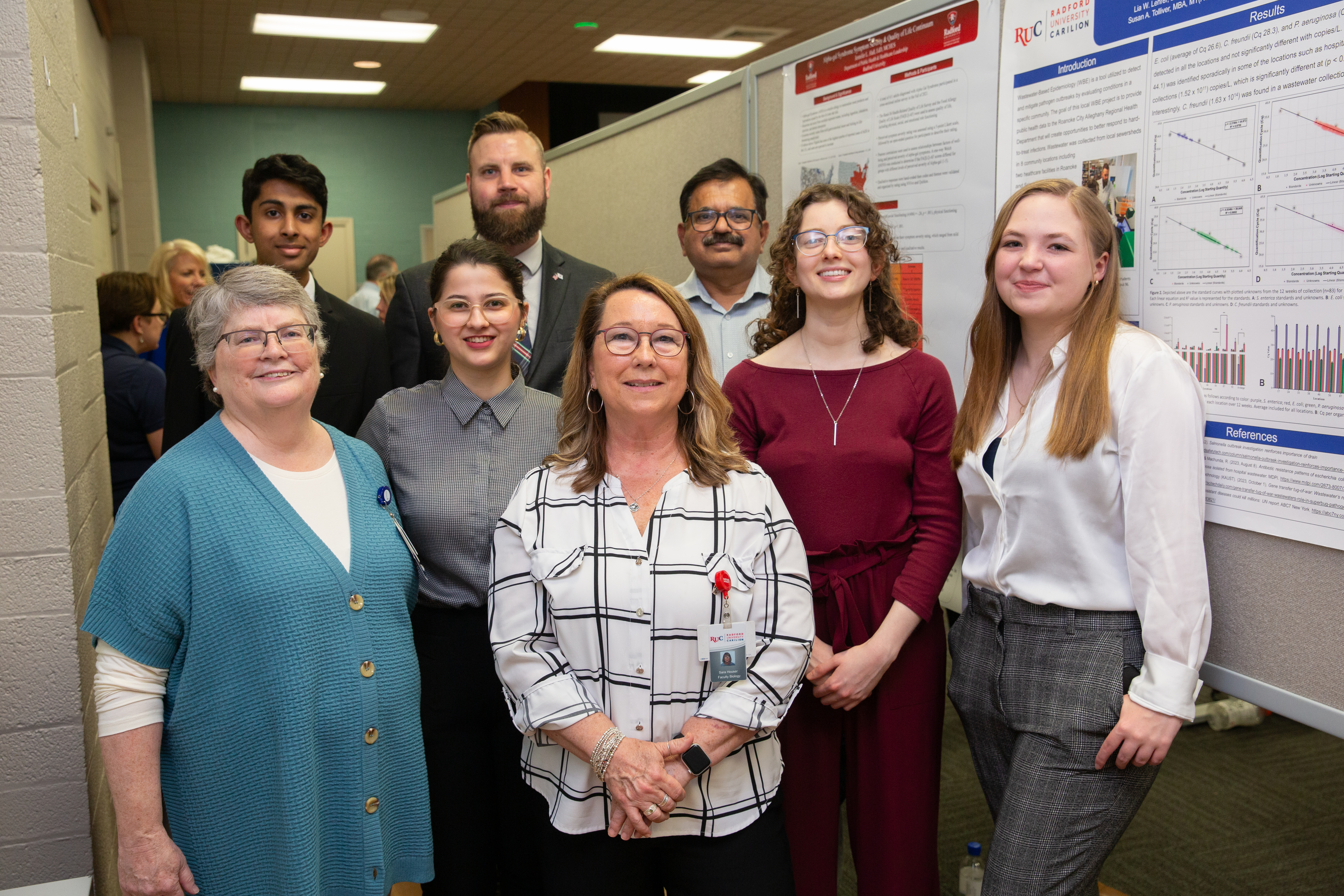 Radford University Carilion: Pilot study utilizing wastewater-based epidemiology to determine presence of Gram-negative enterobacterial targets in southwest Virginia sewersheds.