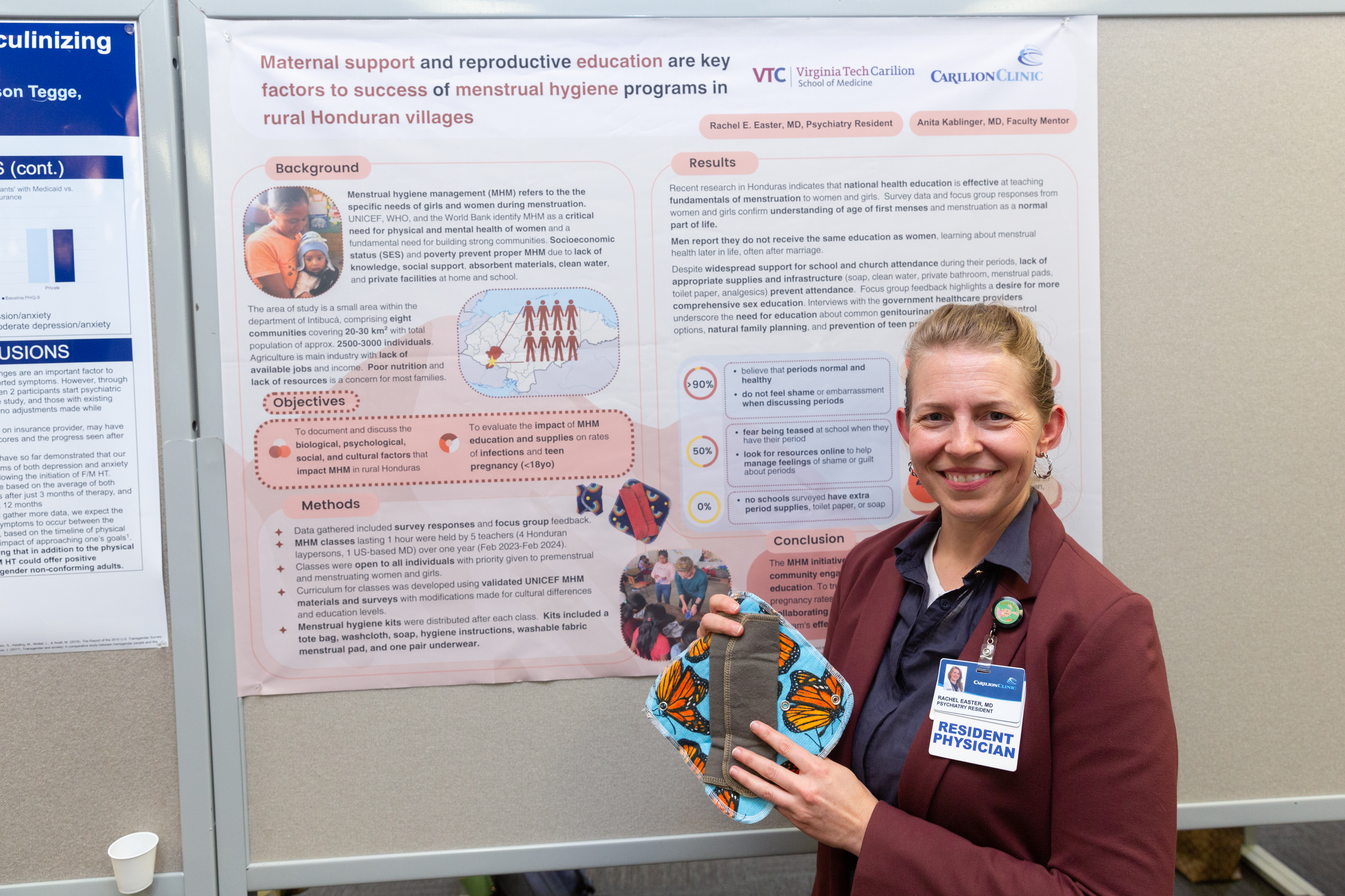 Rachel Easter, M.D., resident physician: Maternal support and reproductive education are key factors to success of menstrual hygiene programs in rural Honduran villages