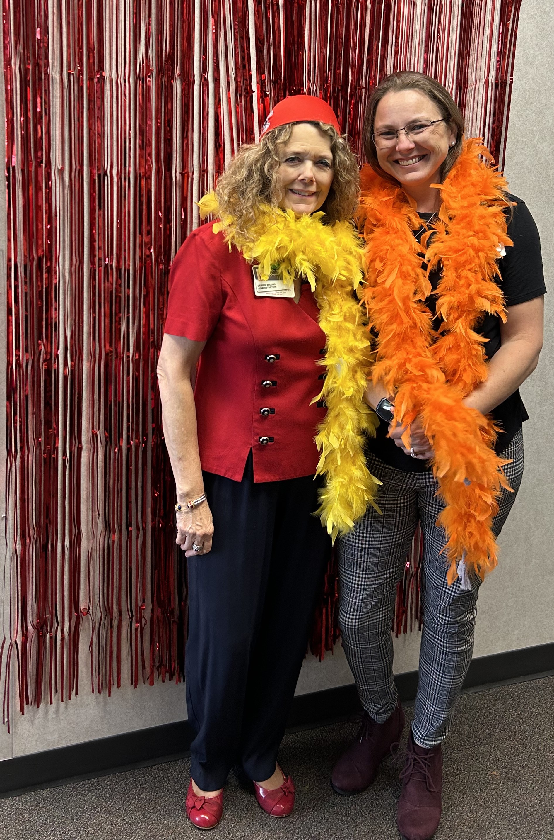 CFMH: Debbie Weems, Administration and Angel Caldwell, EVS