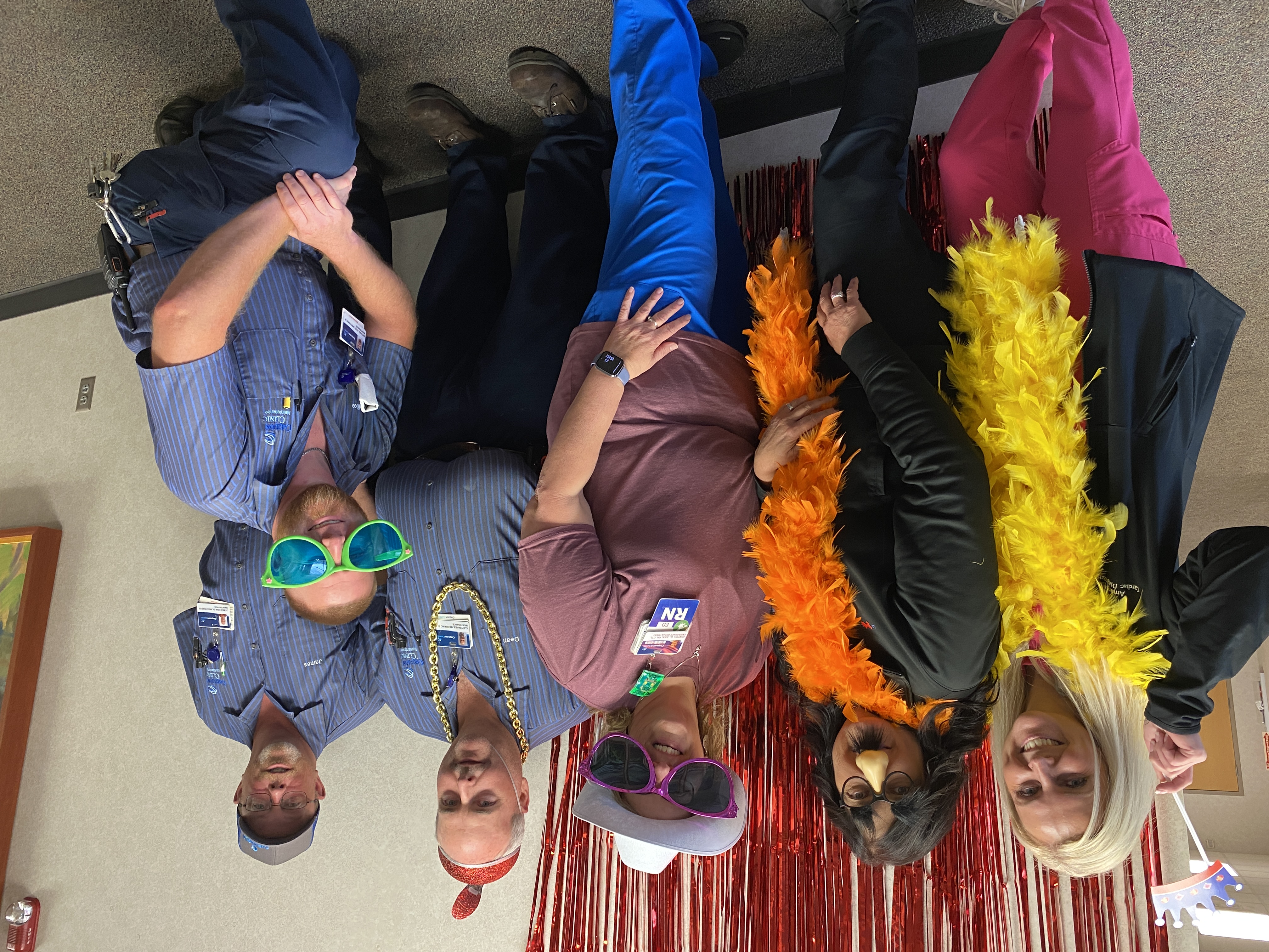 CFMH: Amanda Haynes (Cardiac Diagnostics), Lori Rigney (Patient Access), Cheryl Guilliams (ED)  & from Maintenance: Dean Rakes, James Henley & Mike Doss