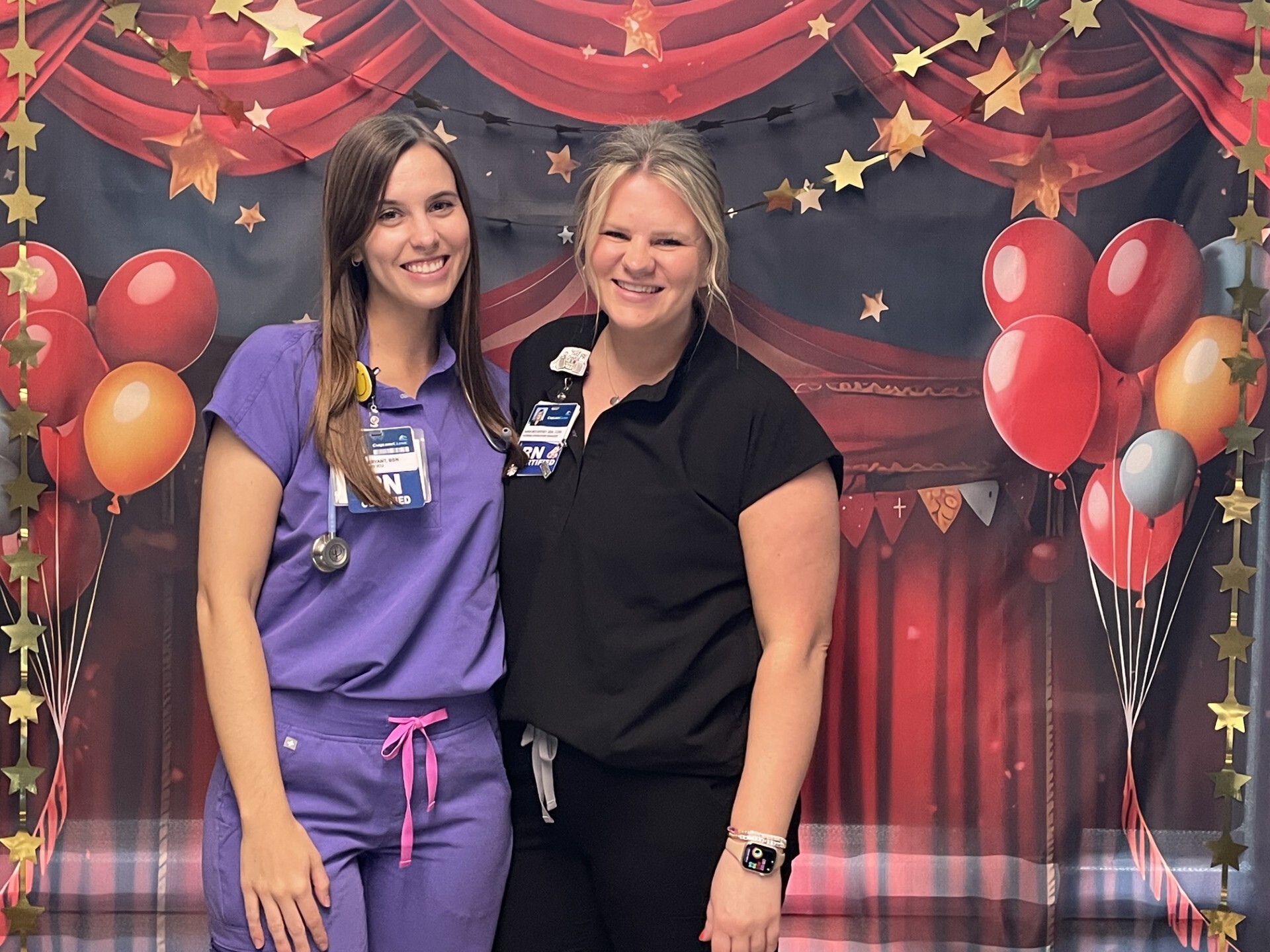 CRMH VICU: Jessica Bryant, Sara McCaffrey