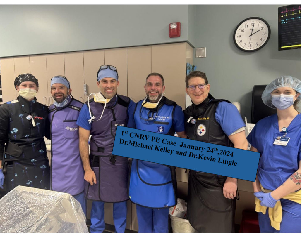 Dr. Kevin Lingle, Dr. Michael Kelley, and team