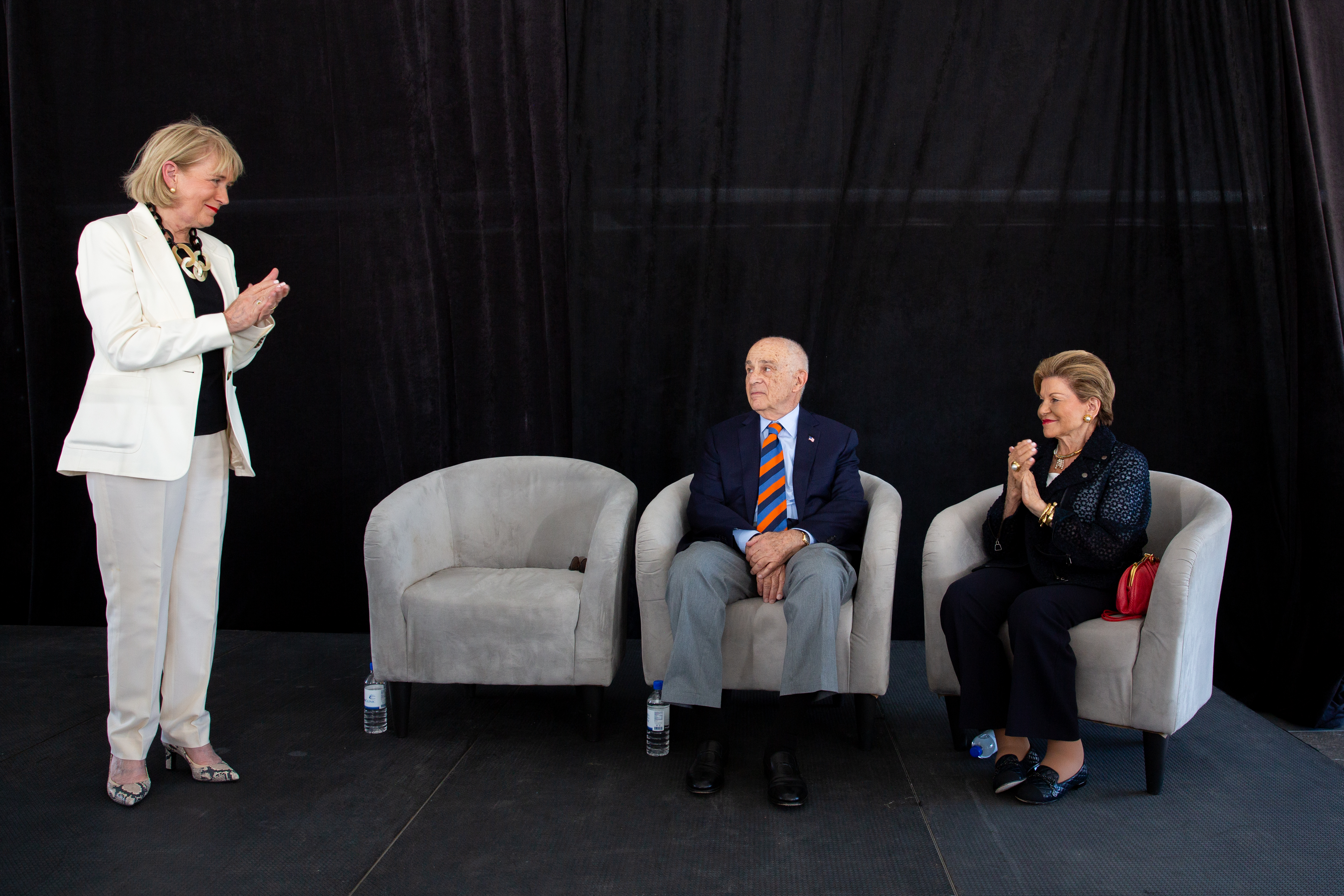 The Taubmans and Nancy Agee