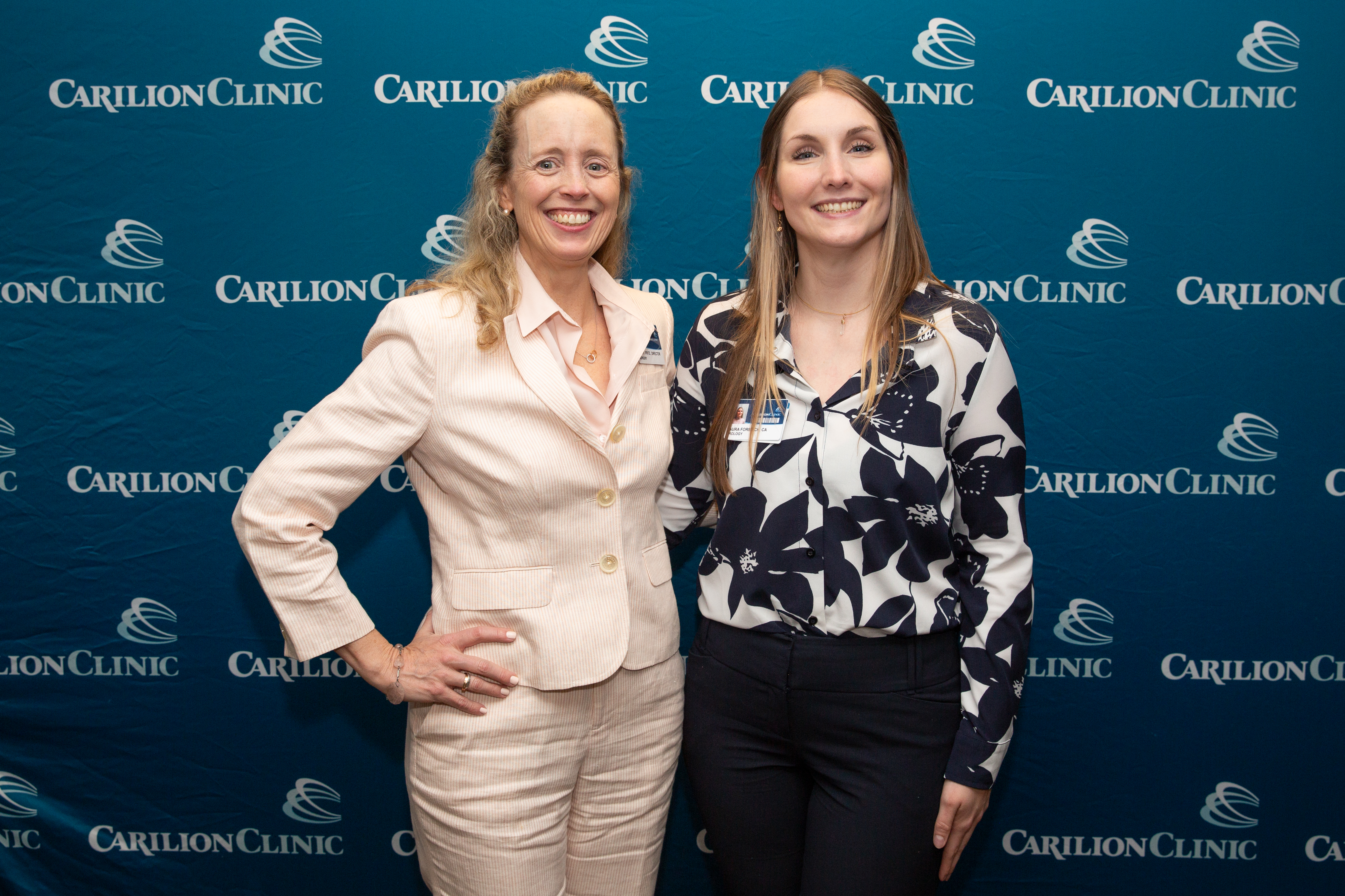 Rebekah Fritz and Laura Foretich