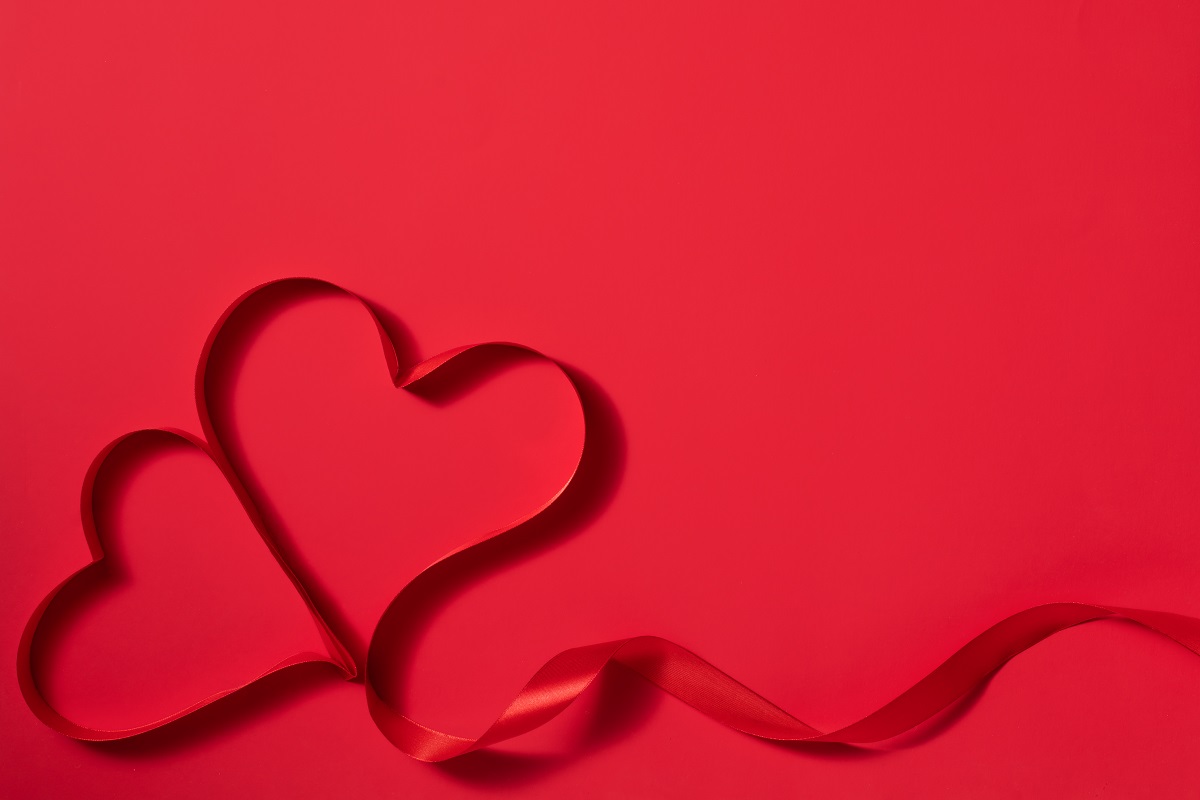 red hearts