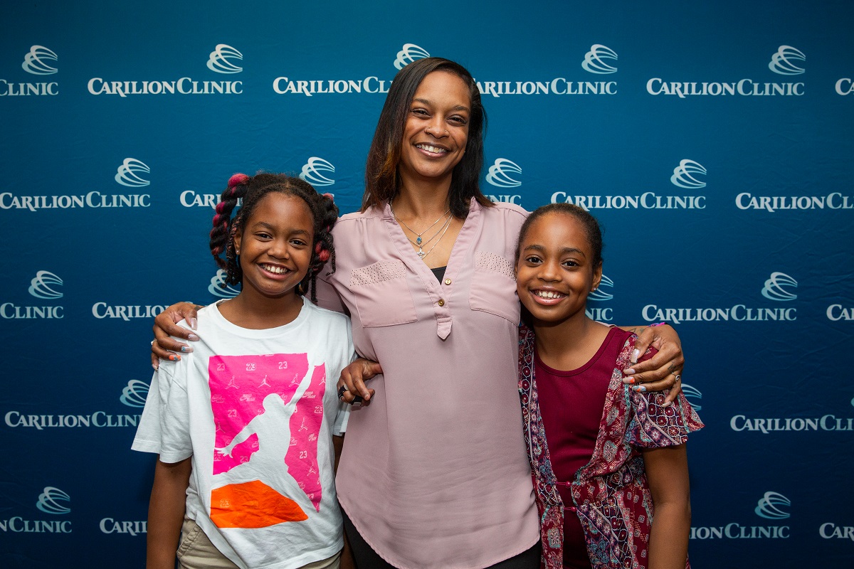 YES participant Siobhan King and her family 