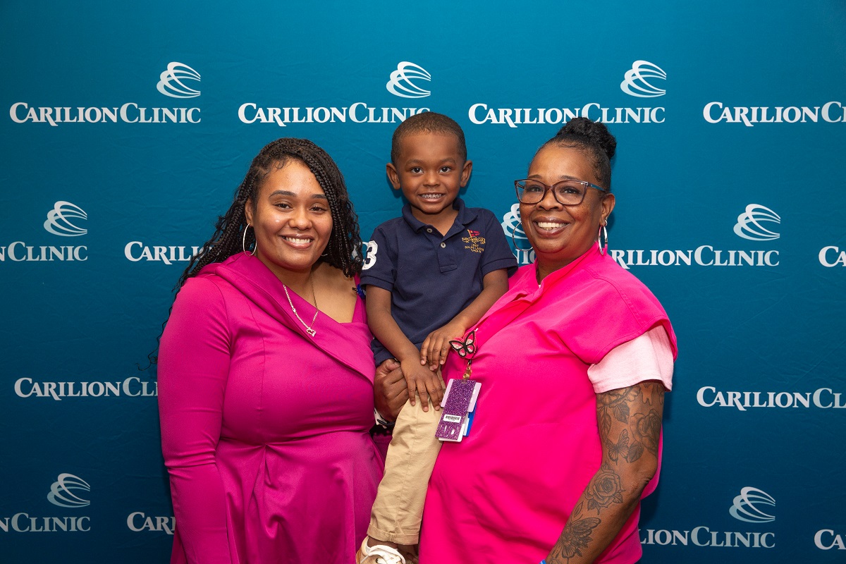 YES participant Jasmine Ware with family