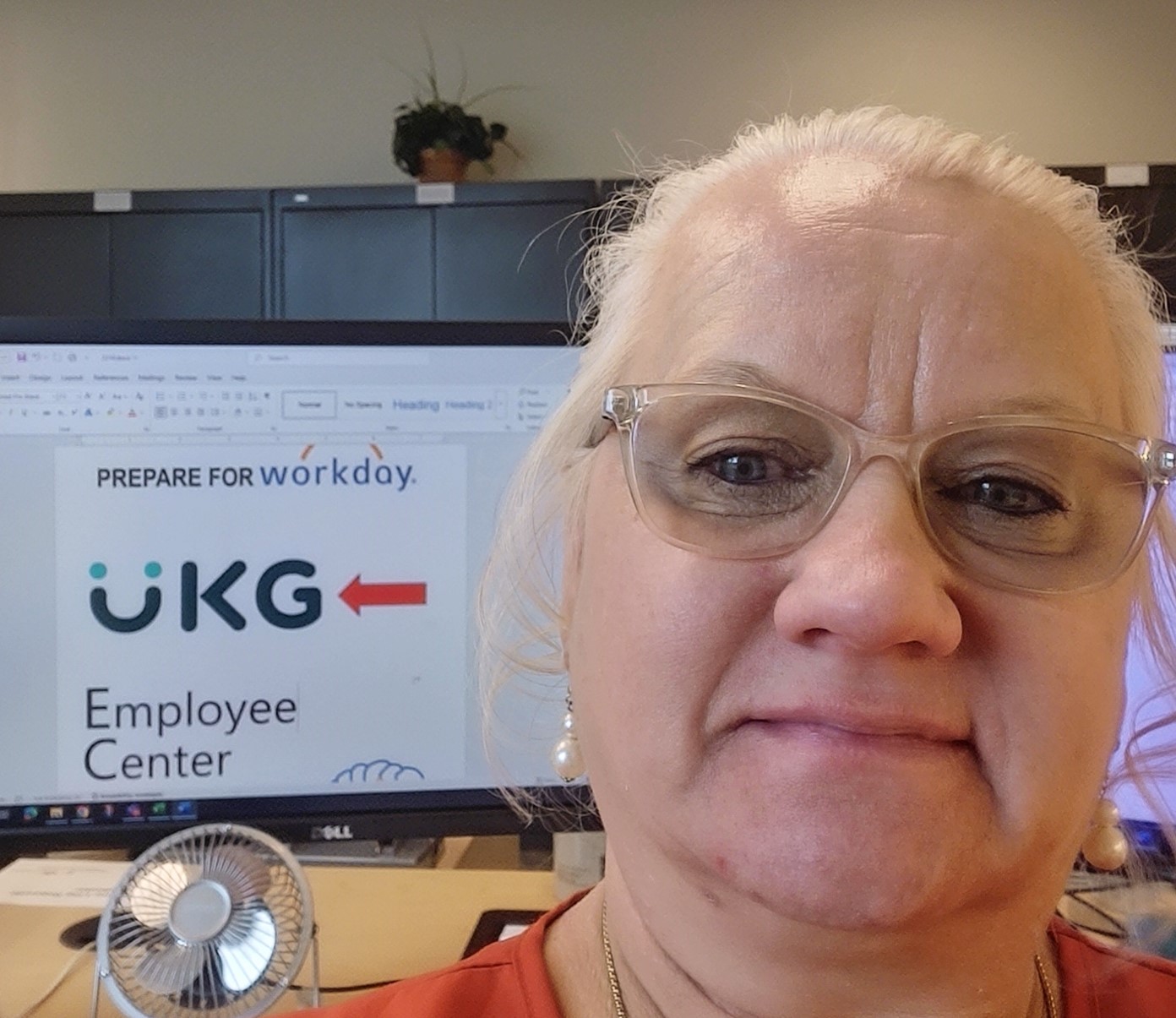 Tammy Robinette, Medical Education: "I hope that the new software will make it easier to look up an employee in UKG and to enter their mileage without having to paste 168 10 times to get 1680 miles."