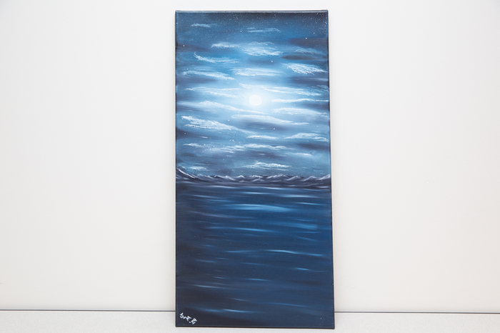 "Where the Mountains Crumble into the Sea", Judith Morgan, Amateur