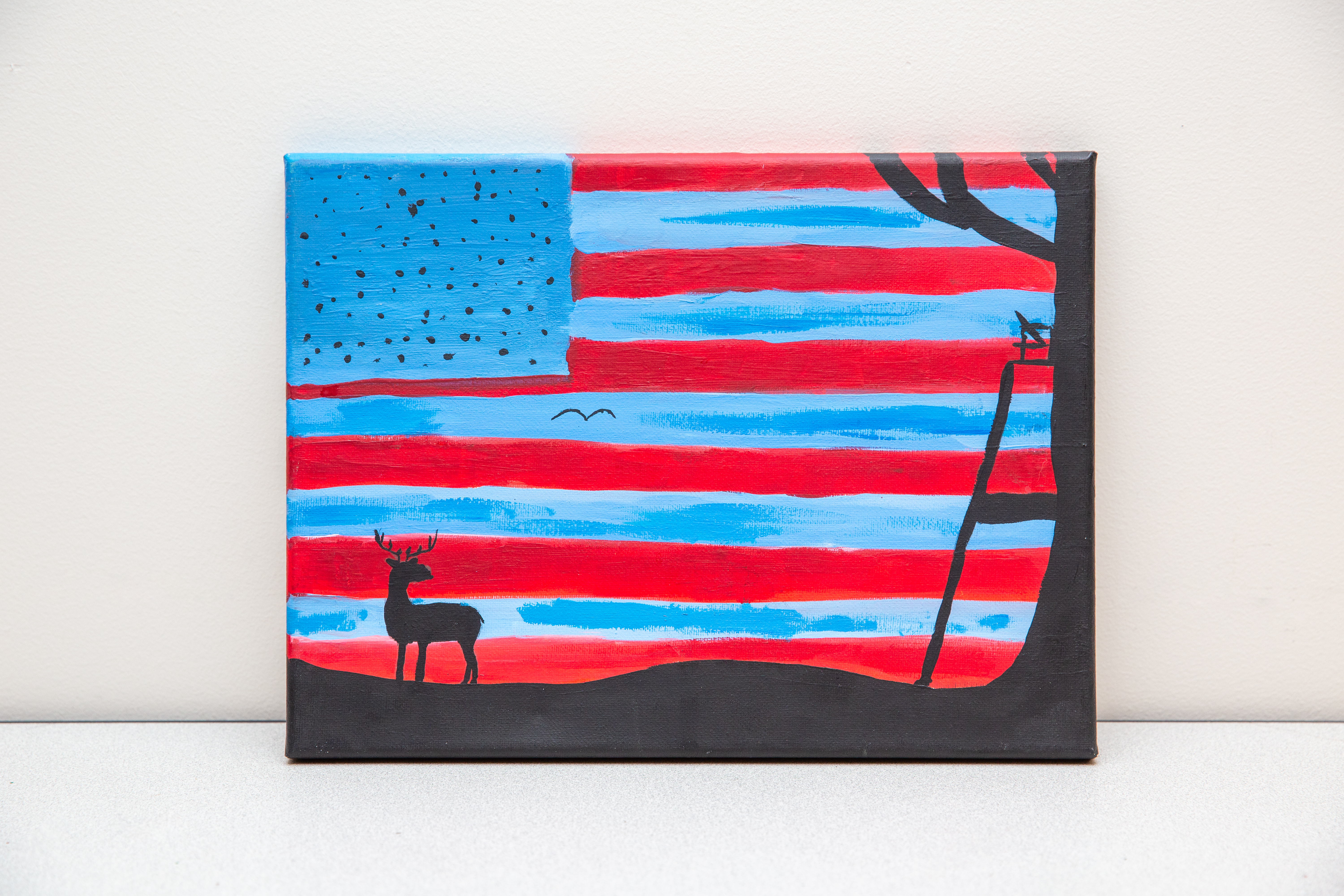 "The Flag", Anthony Bona, Youth