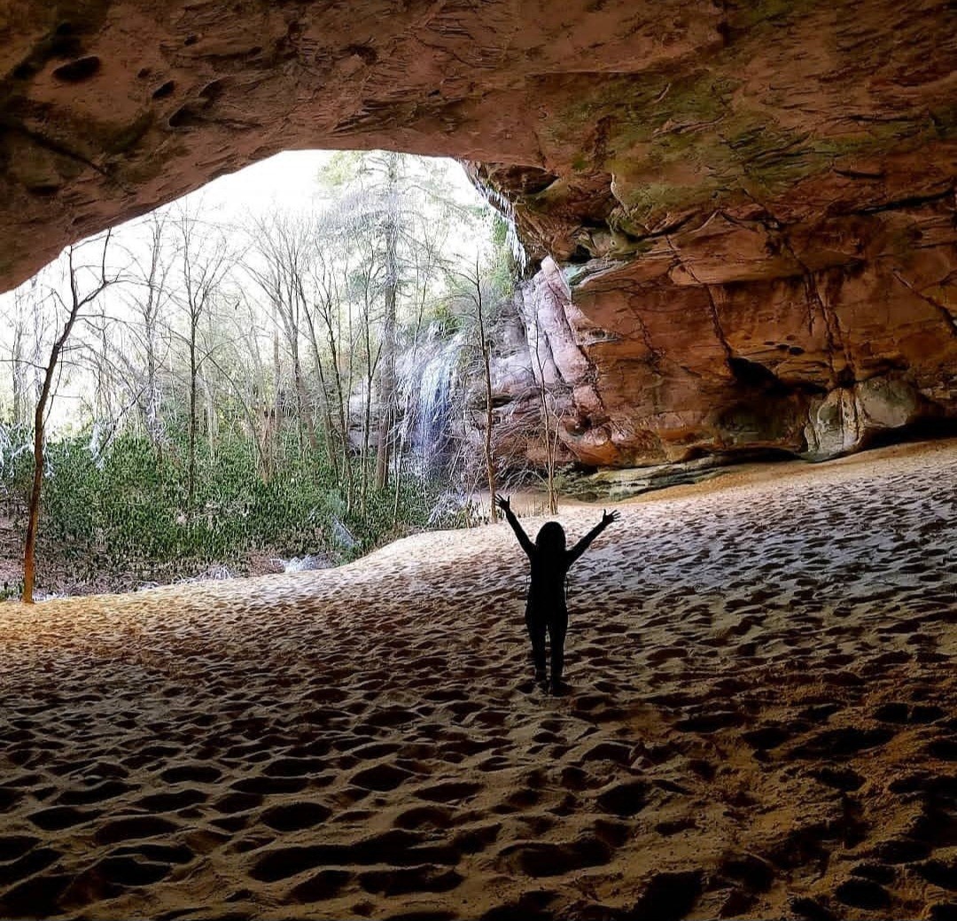 Sand Cave and White Rocks, submitted by Jennifer Stewart 