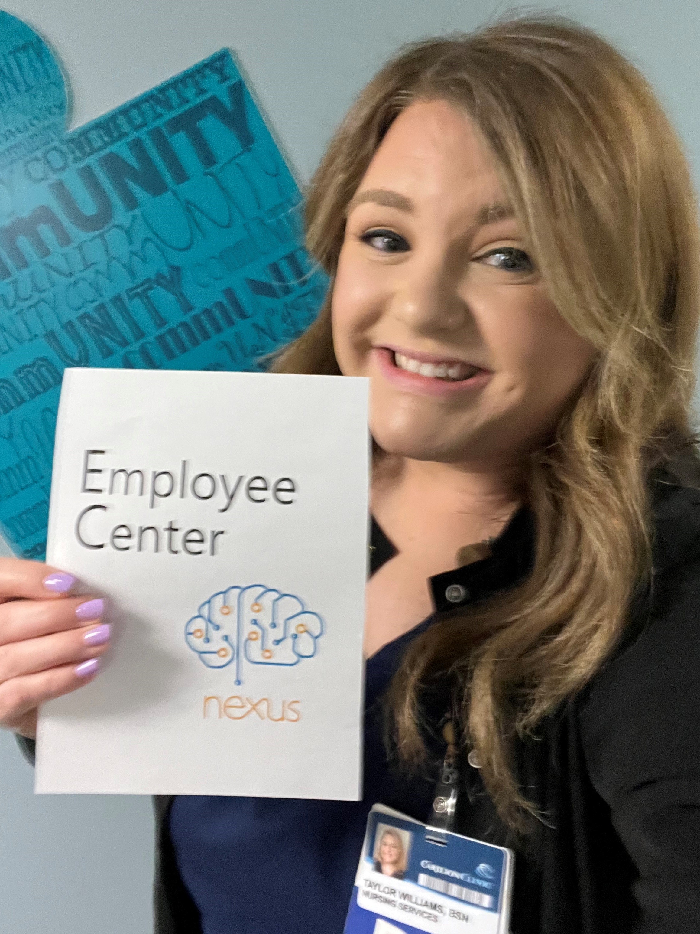 Taylor Simpson, Clinical Staff Teaching: "I am excited that Carilion is optimizing our resources to enhance communication and operations so that we have more time to engage with our patients and team members!"