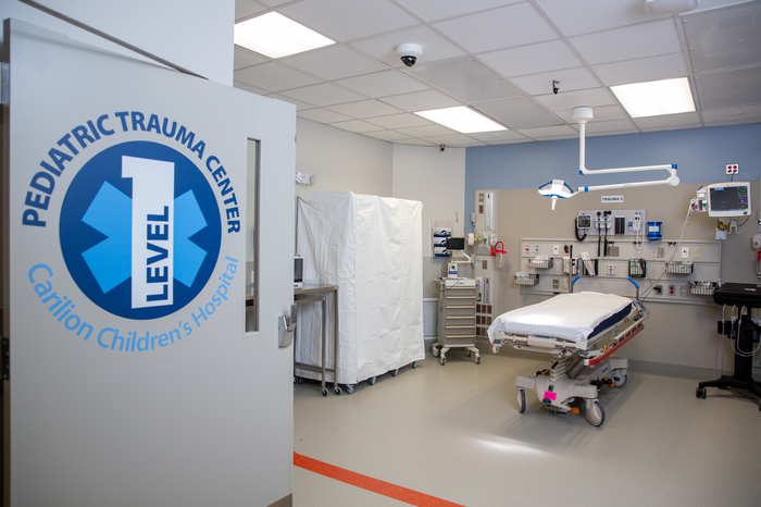 Pediatric trauma bay