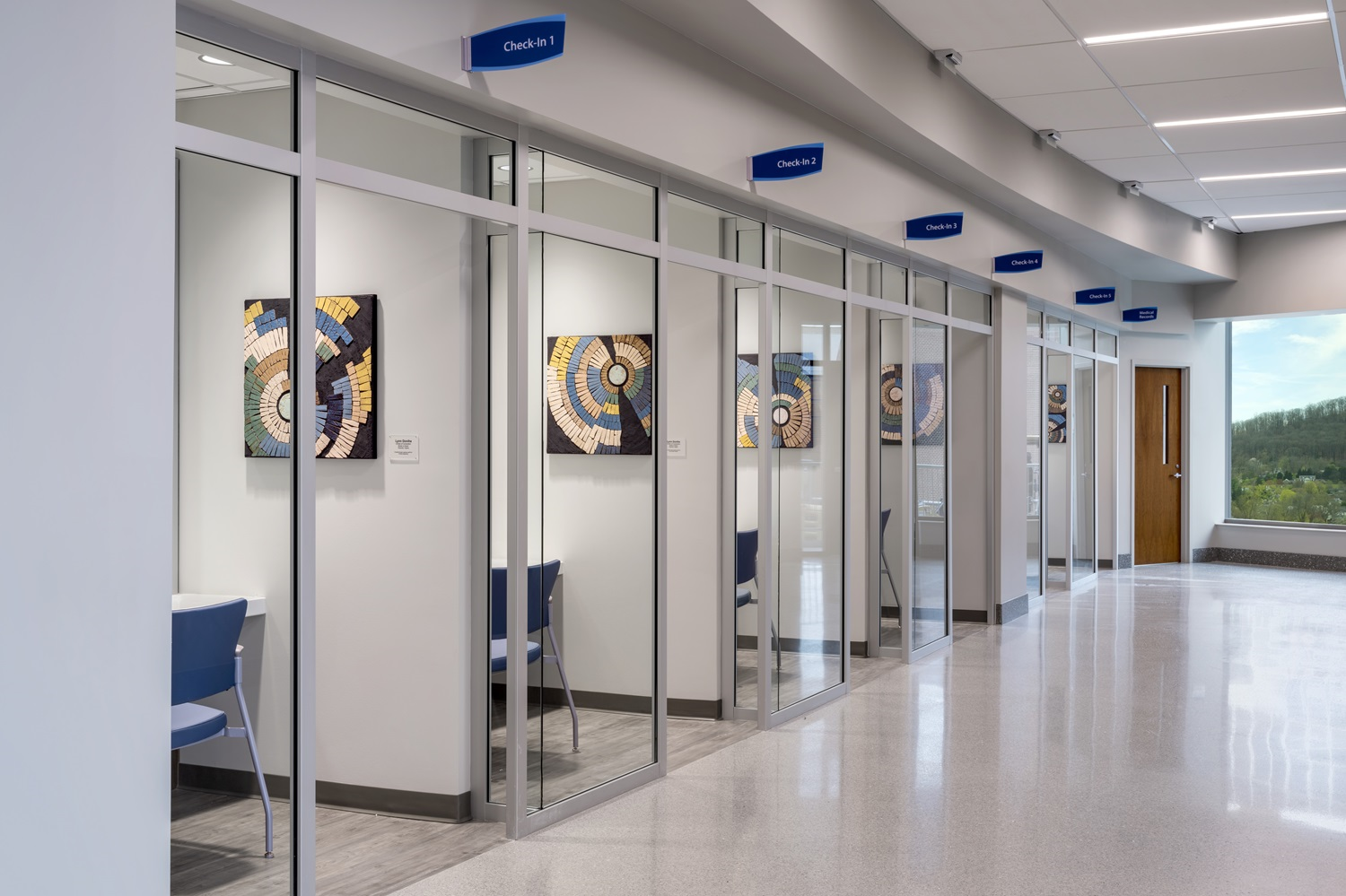 Main lobby. Photo by Jeremiah Hull, ESa
