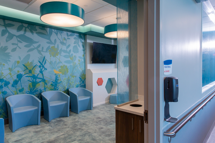 Pediatric waiting room in the Emergency Department
