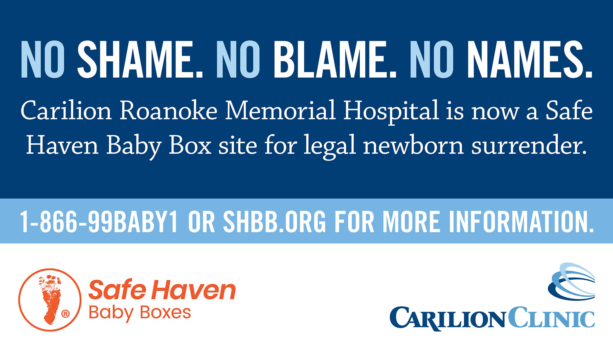 Safe Haven Baby Box information