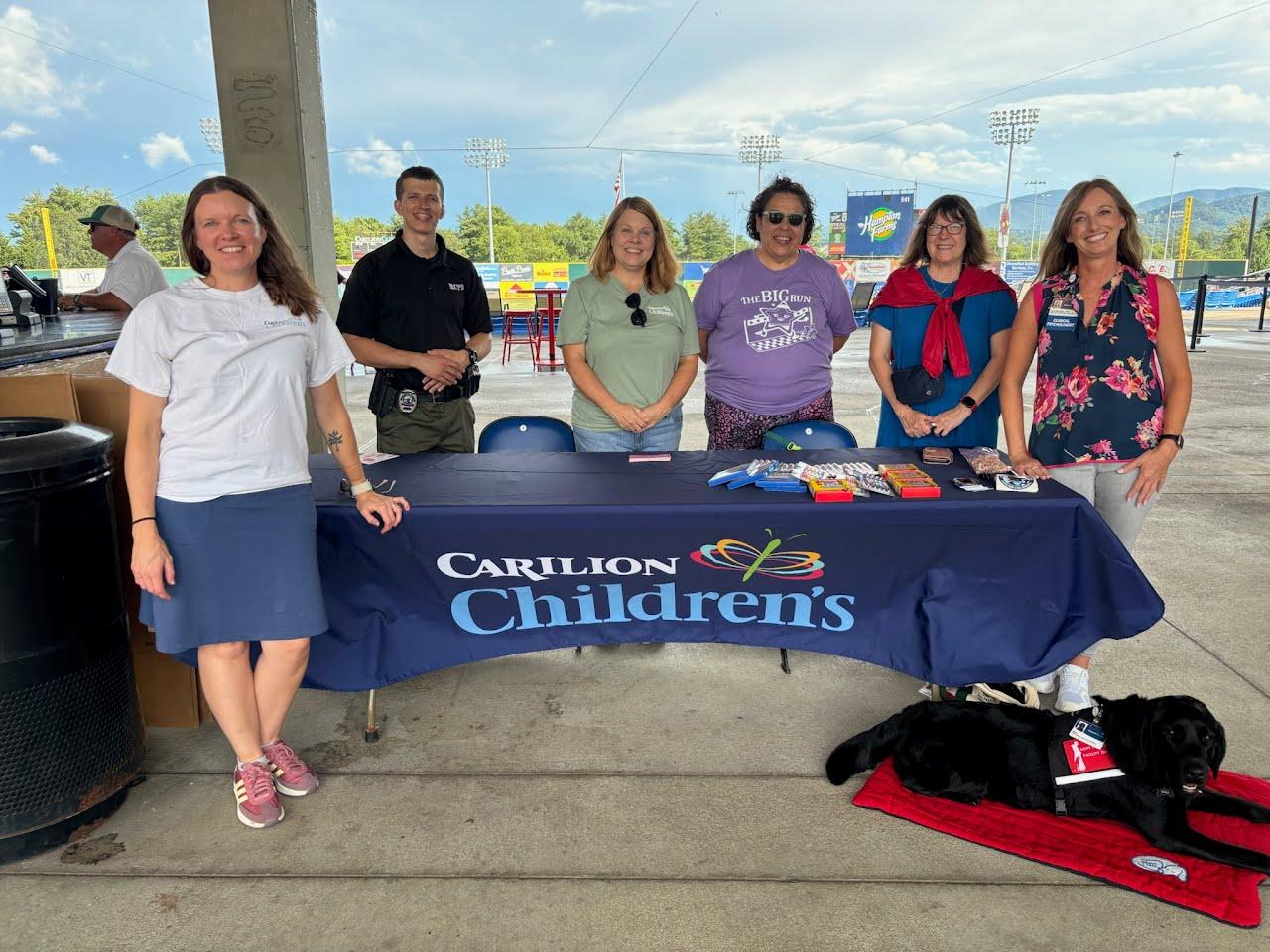 Carilion Children's School Supply Drive at Salem Red Sox game