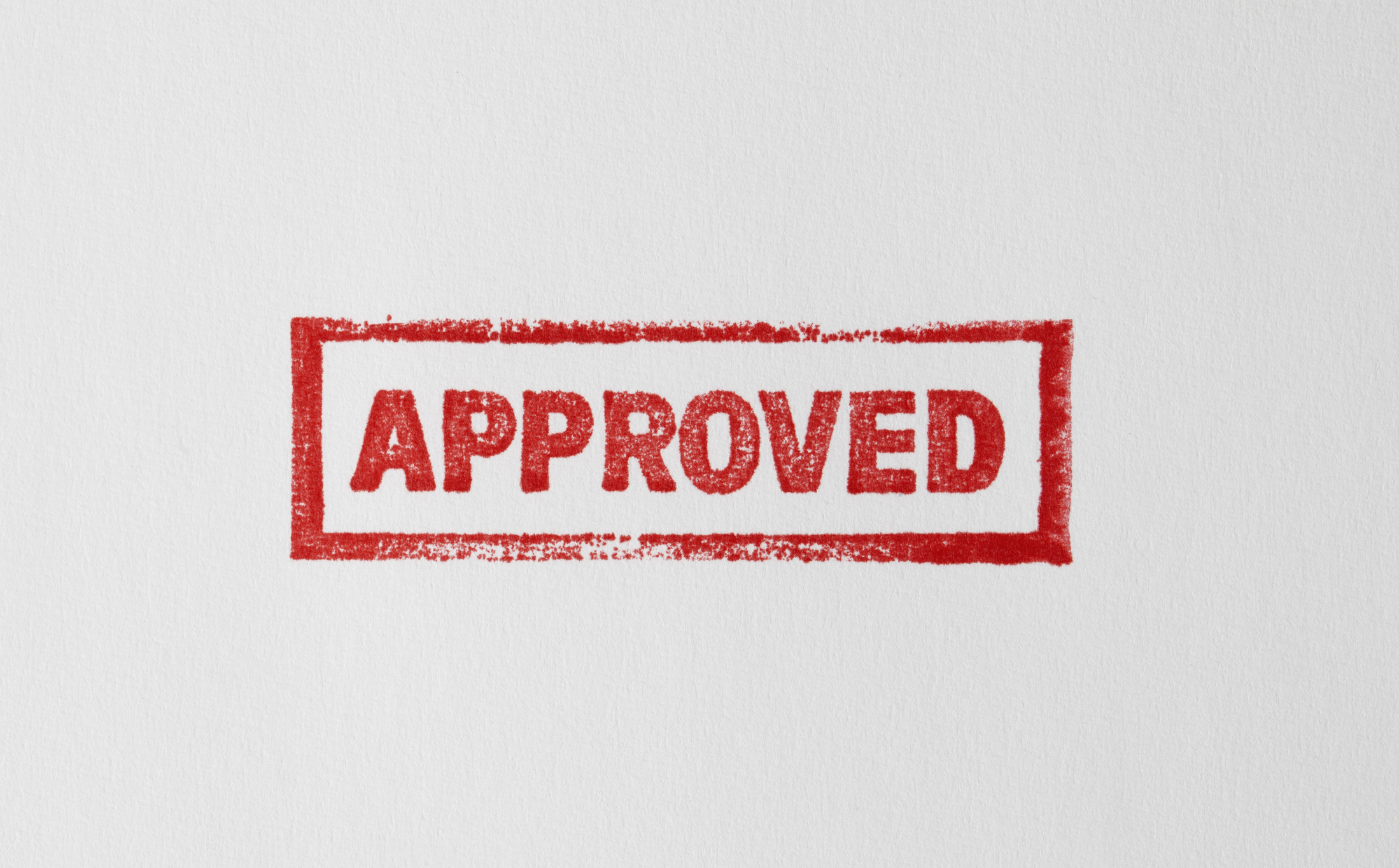 stamp of approval