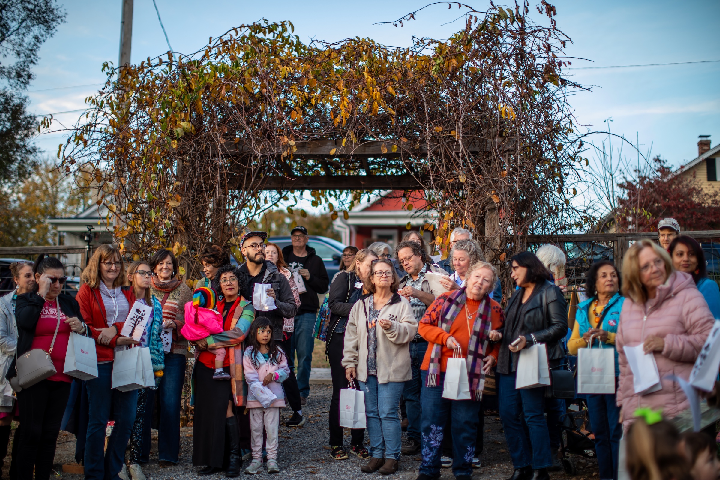 Community members celebrate end of harvest season