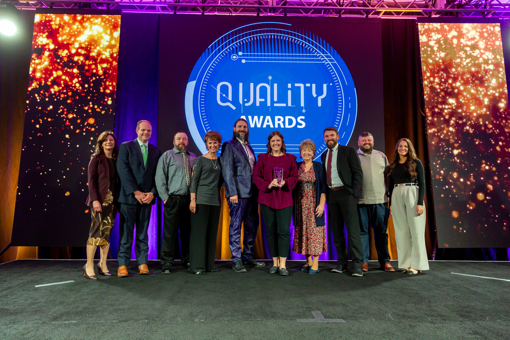 The Community Distinction Award went to "Occupied Timer Reduction for Admissions out of the ED."