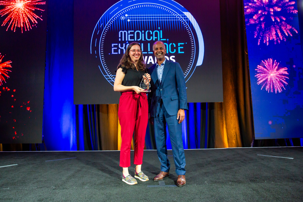 Dr. Lauren Hennis received the Award for Residents and Fellows.