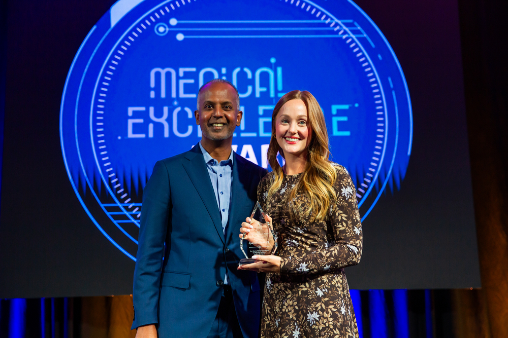 Sydney Garst, PA, received the Award for APPs.