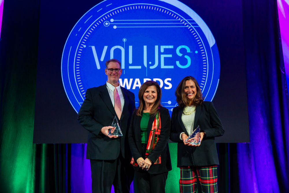 Individual Curiosity Awards were given to Dr. Tim Beirne and Amber Harris.