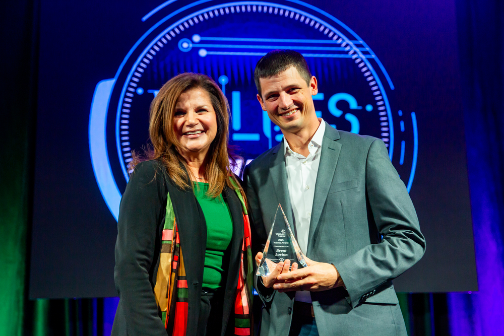 Brent Lorton won the individual Collaboration Award.