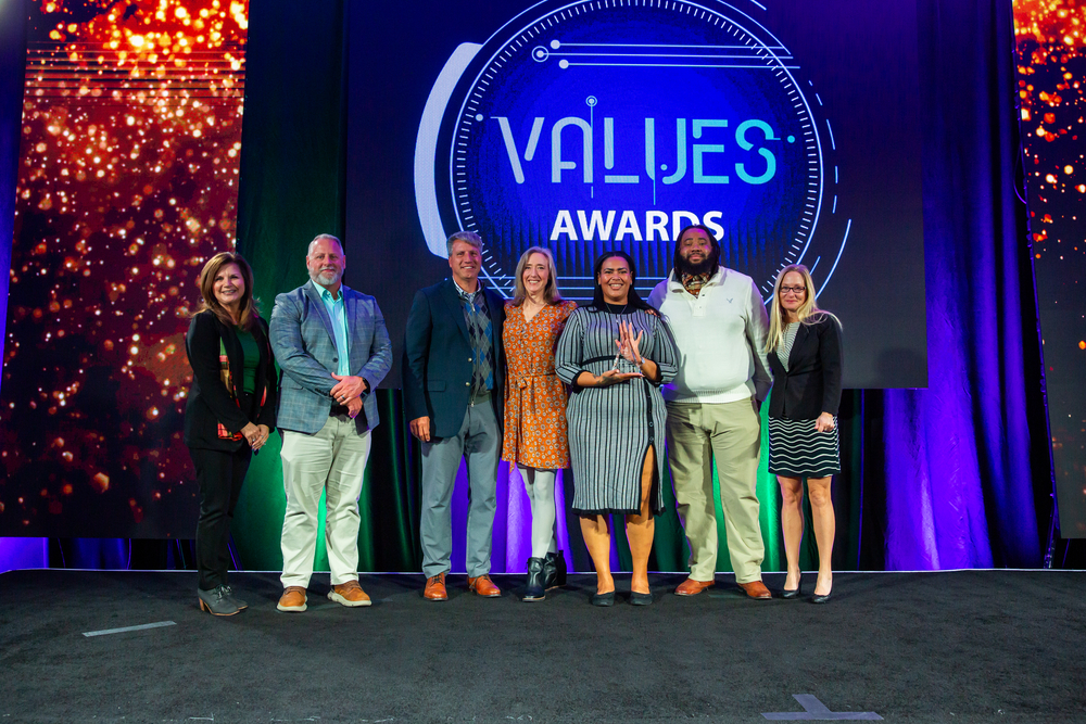 The Violent Injury Recovery and Support Program received the team Courage Award.