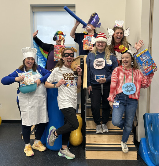 Pediatric Therapy Department--Tanglewood - Chelsie O'Halloran, Dorothy Earner, Sarah Alice Meeks, Heather Geddings, Kayla Parrish, Melanie Thompson, Emily Guill
