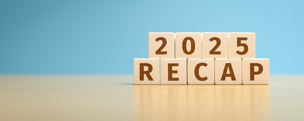 blocks that say 2025 recap
