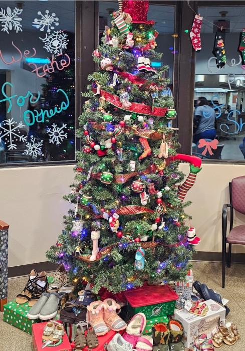 Shoe Christmas Tree