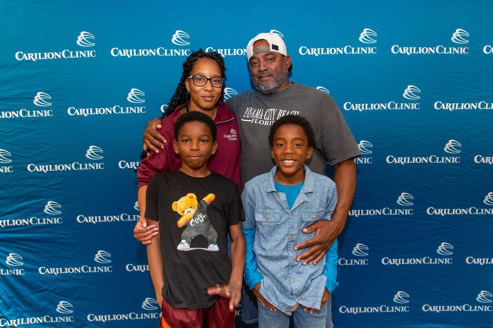 YES participant Jessica Brown and her family